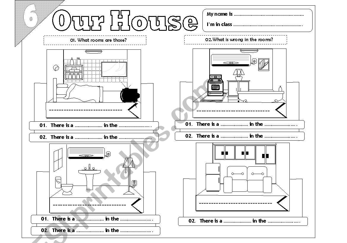 Our House - 06 [ What is wrong in the rooms? ]